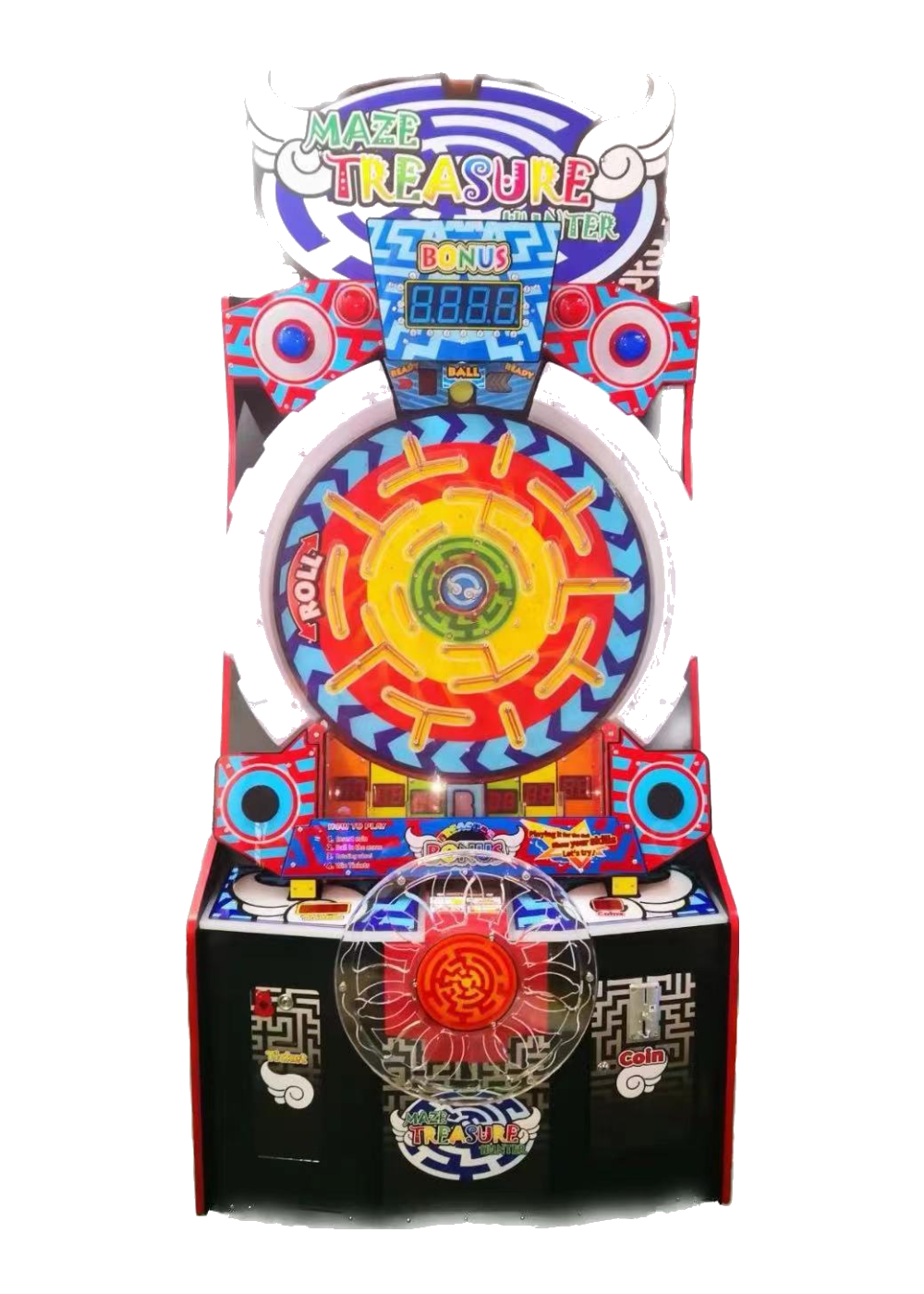 21_图片 21_1000x1400_白底 Maze Treasure Hunter Arcade Game Machine - Image 1