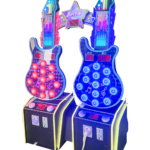 Kids 2-Player Guitar Reaction Arcade Machine