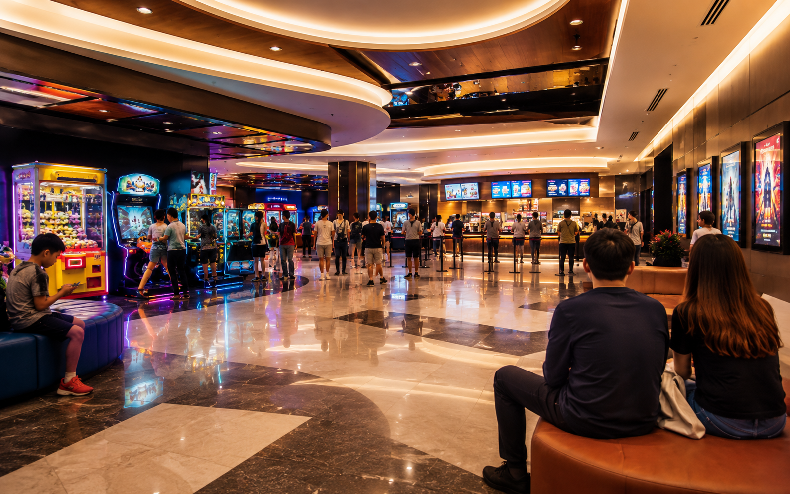 Cinema Waiting Areas