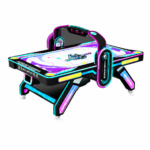 LED 2-Player Air Hockey Arcade Table