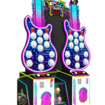 Tap Flash 2-Player Guitar Reaction Arcade Machine