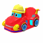 Wes Rescue Vehicle Kids Arcade Ride Machine