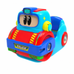 Construction Team Road Roller MP5 Kids Arcade Ride Machine