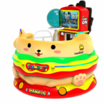 Hamburger Dog Spinning Cup Kiddie Ride