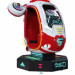 Interstellar Police Lifting Airplane Kiddie Ride