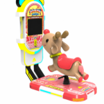 Candy Animal City Deer Kiddie Ride Machine