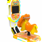 Candy Animal City Lion Kiddie Ride Machine
