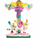 3-Player Dream Unicorn Carousel Kiddie Ride