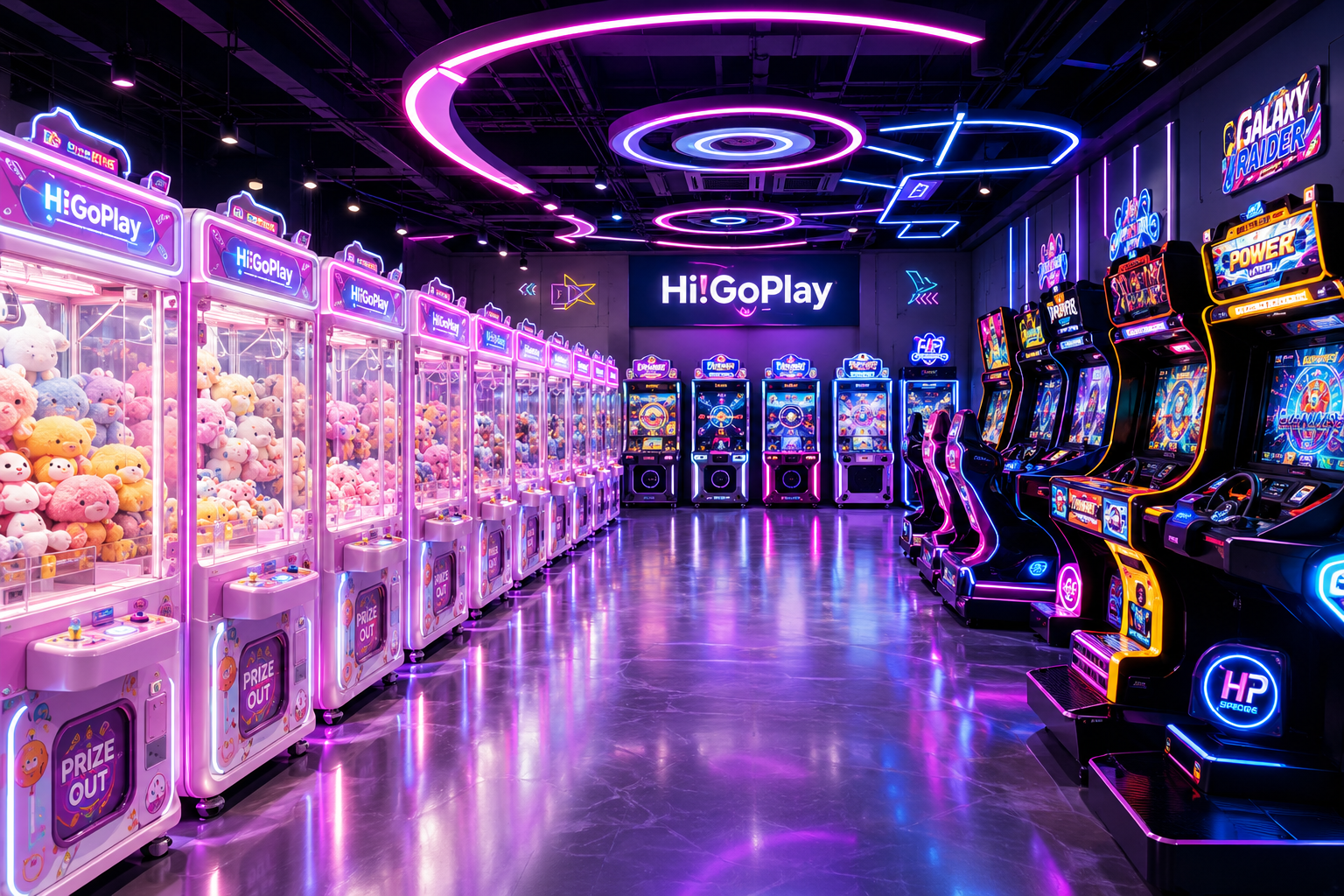 Small Arcade Centers