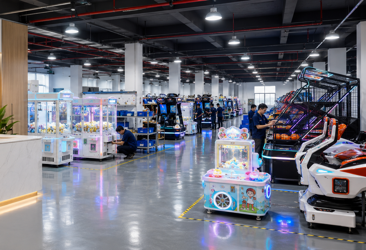 HaiQuWan arcade machine factory