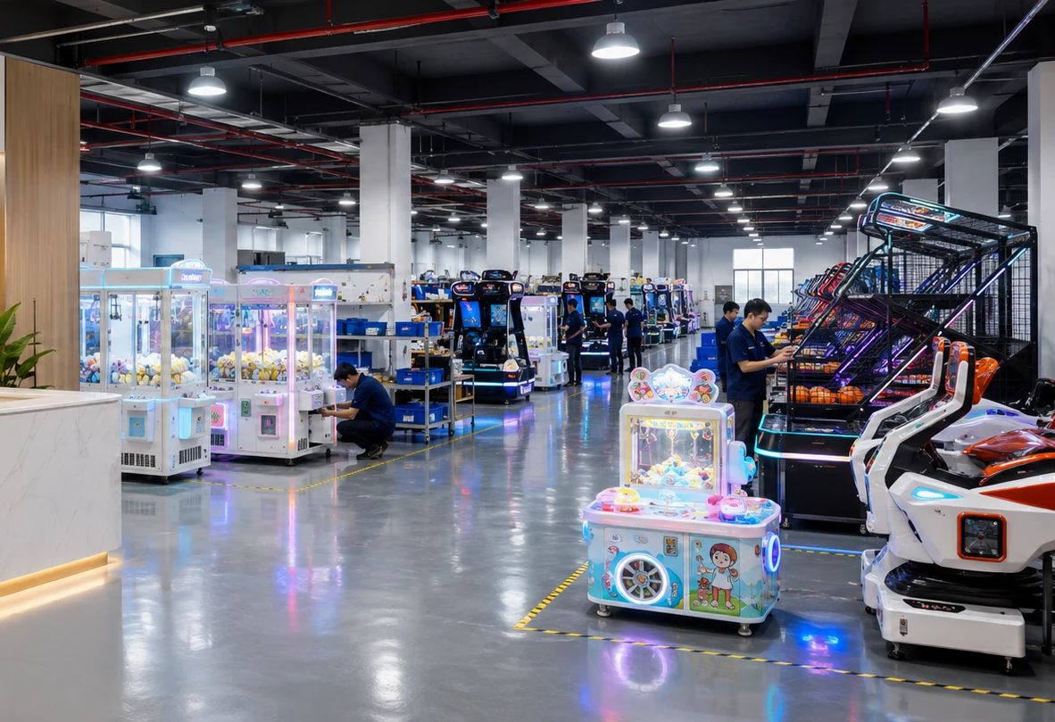 HaiQuWan arcade machine factory