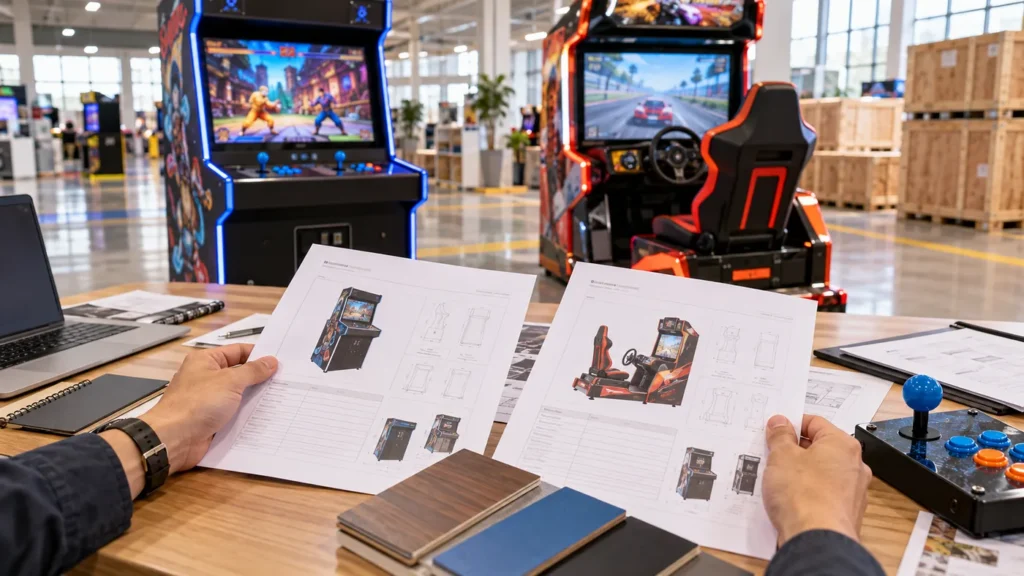 How to Compare Arcade Machine Supplier Quotes for an Overseas Order