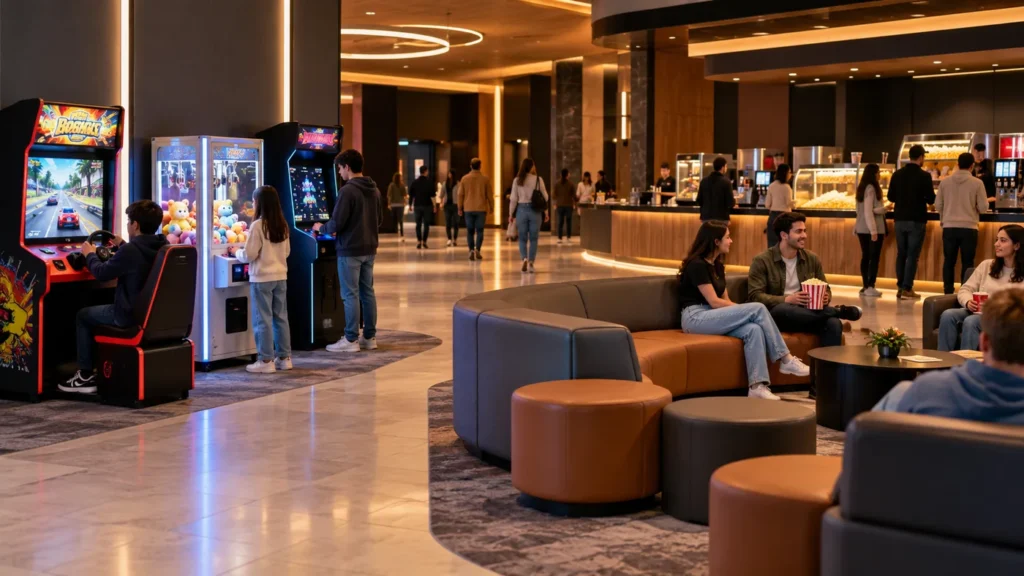 How to Choose Arcade Machines for a Cinema Waiting Area